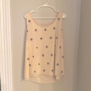 Lane Bryant beaded tank, size 18/20